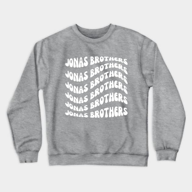 Jonas Brothers Retro Crewneck Sweatshirt by TeamZissou